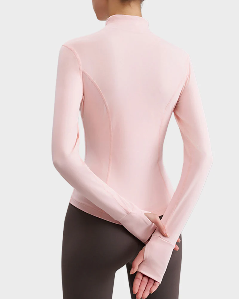 Slim-Fit Streamline Activewear Jacket - Image 3