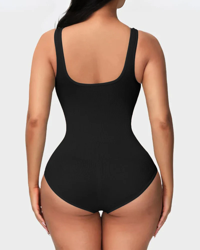Smoothing Seamless Tank Top Bodysuit - Image 3