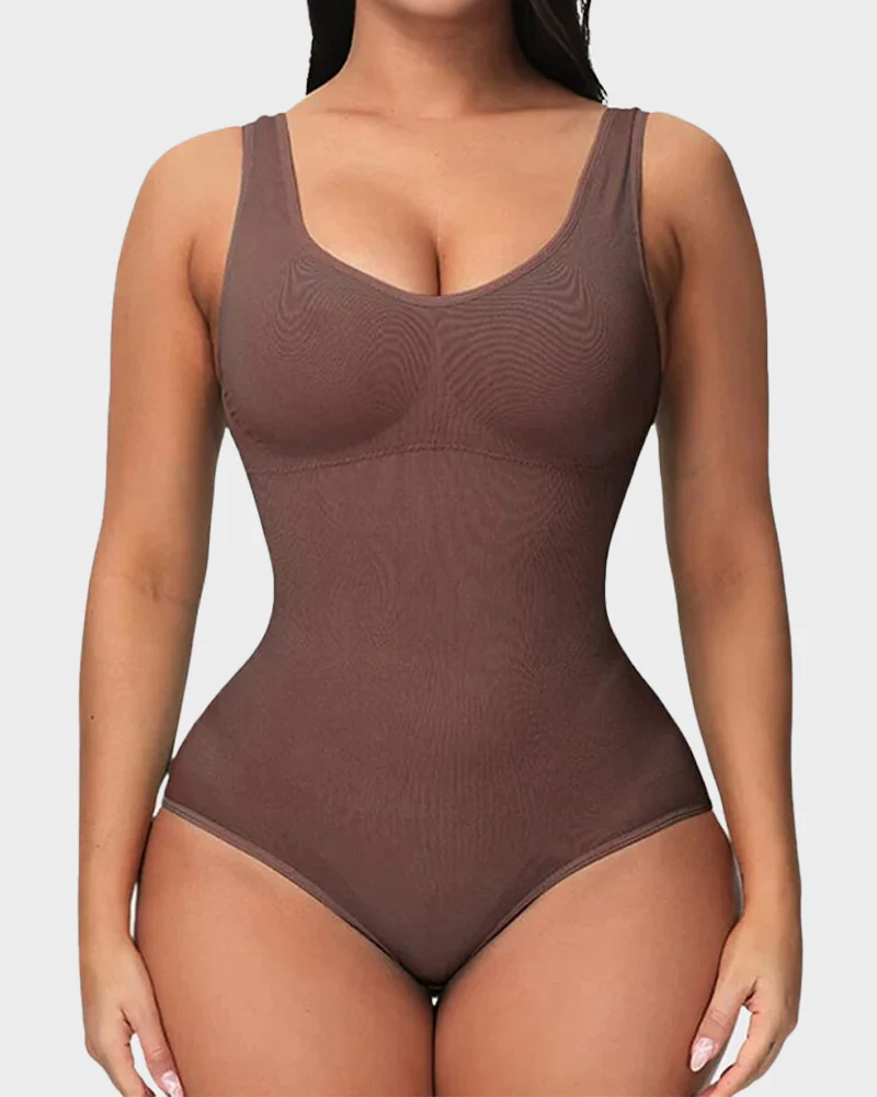 Smoothing Seamless Tank Top Bodysuit - Image 9