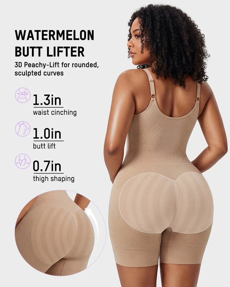 Snatched Seamless Shapewear Bodysuit - Image 4