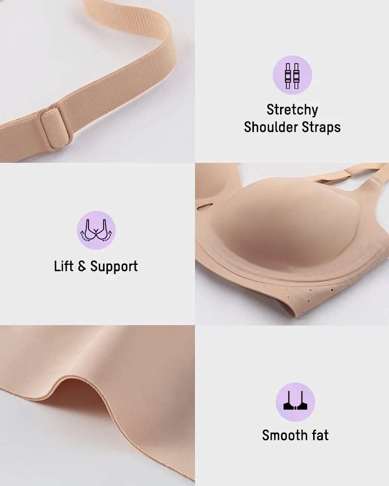 AirEase™ Teardrop Cutout Support Bra - Image 15