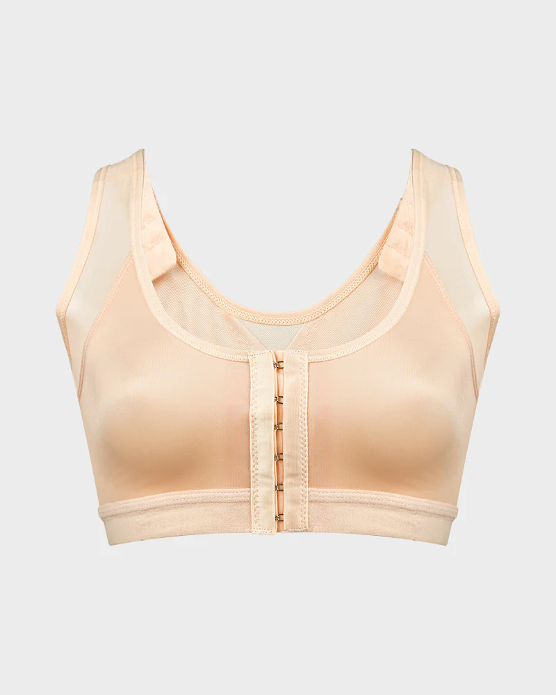 Soft X-shaped Back Posture Bra - Image 15