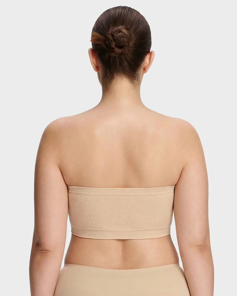 Stay‑Put Wireless Seamless Bandeau Bra - Image 5