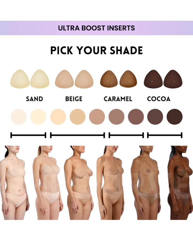 Instant Boost Breast Lift Sticky Insert Pads(2 Pairs) - Image 8