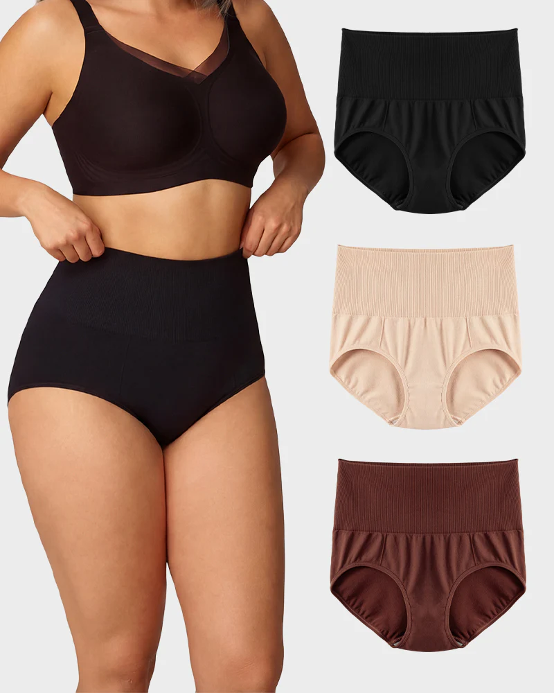 The Invisible Seamless Tummy-Control Panty（3 Pack） - Image 16