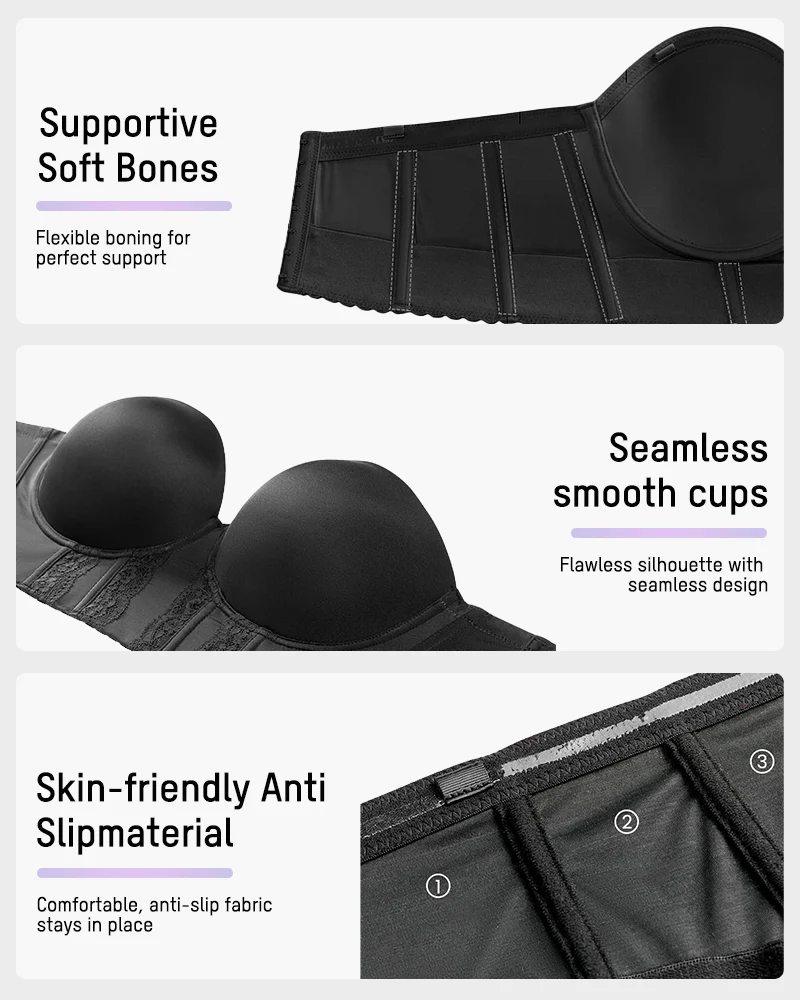 The Low Back Strapless Bra - Image 4