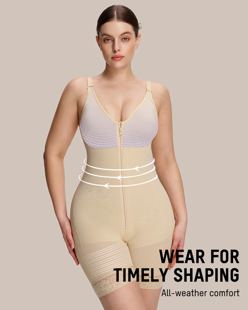 Tummy Control Butt Lifter Shaper with Zipper Crotch Fajas Colombianas - Image 10