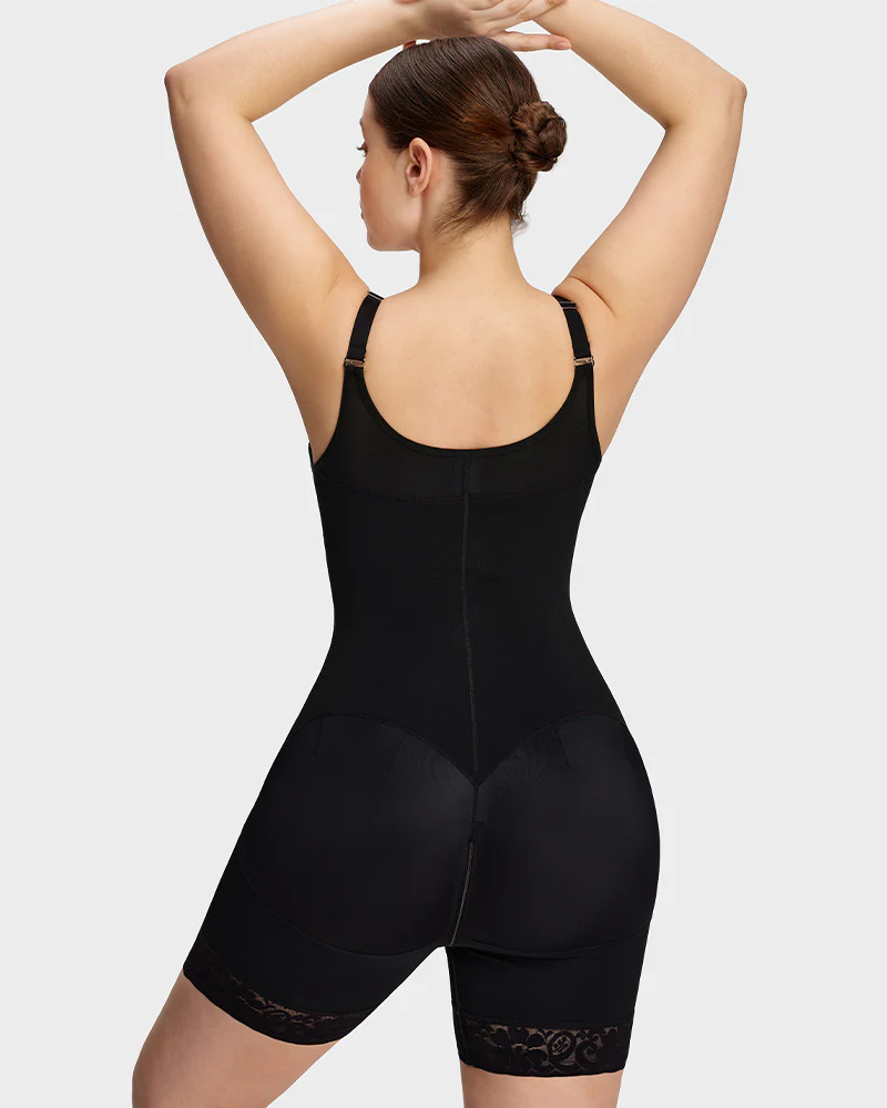 Tummy Control Butt Lifter Shaper with Zipper Crotch Fajas Colombianas - Image 3