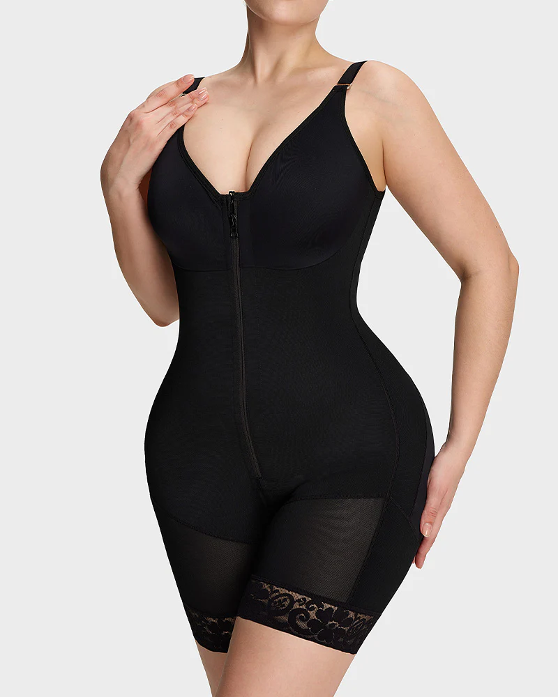 Tummy Control Butt Lifter Shaper with Zipper Crotch Fajas Colombianas - Image 4