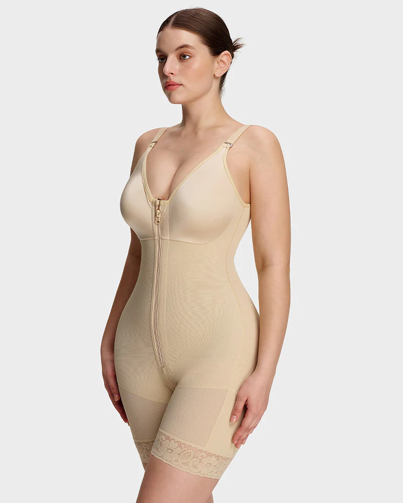 Tummy Control Butt Lifter Shaper with Zipper Crotch Fajas Colombianas - Image 6