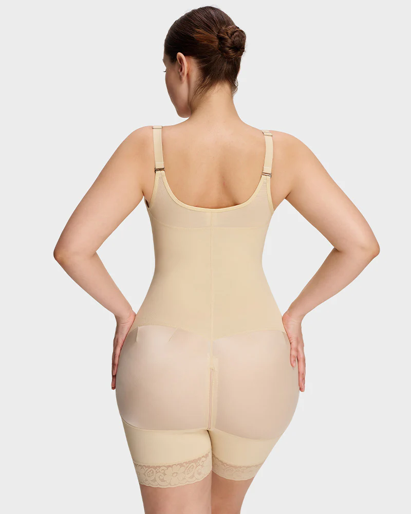 Tummy Control Butt Lifter Shaper with Zipper Crotch Fajas Colombianas - Image 7