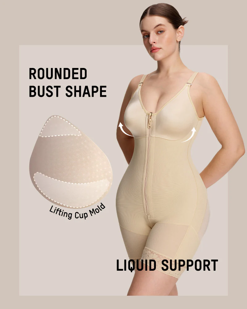 Tummy Control Butt Lifter Shaper with Zipper Crotch Fajas Colombianas - Image 9