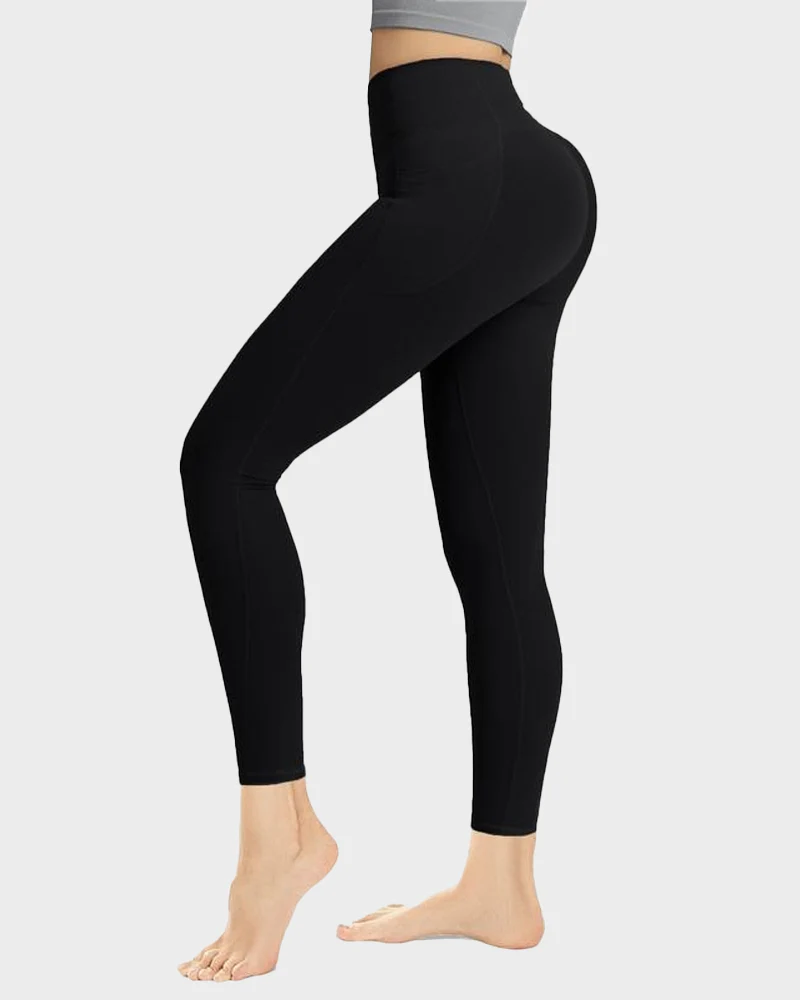 Tummy Control Butt-Lifting Training Leggings with Pockets - Image 13