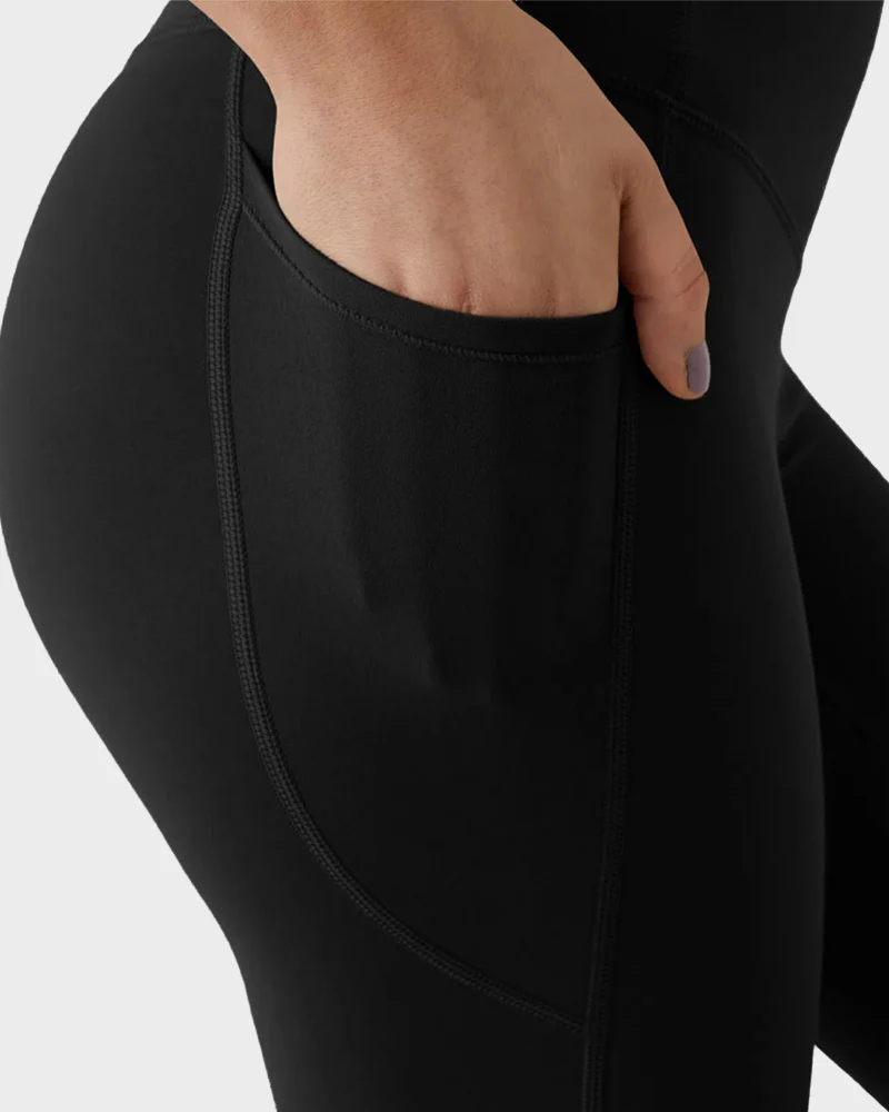 Tummy Control Butt-Lifting Training Leggings with Pockets - Image 17