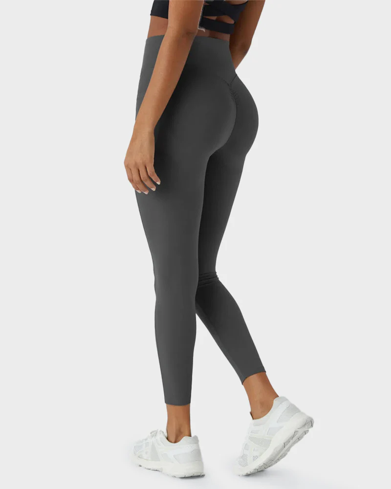 Tummy Control Butt-Lifting Training Leggings with Pockets - Image 20
