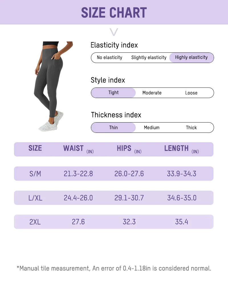 Tummy Control Butt-Lifting Training Leggings with Pockets - Image 37