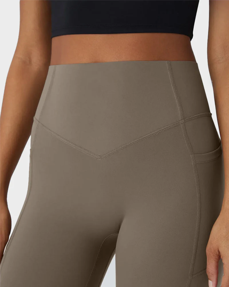 Tummy Control Butt-Lifting Training Leggings with Pockets - Image 6