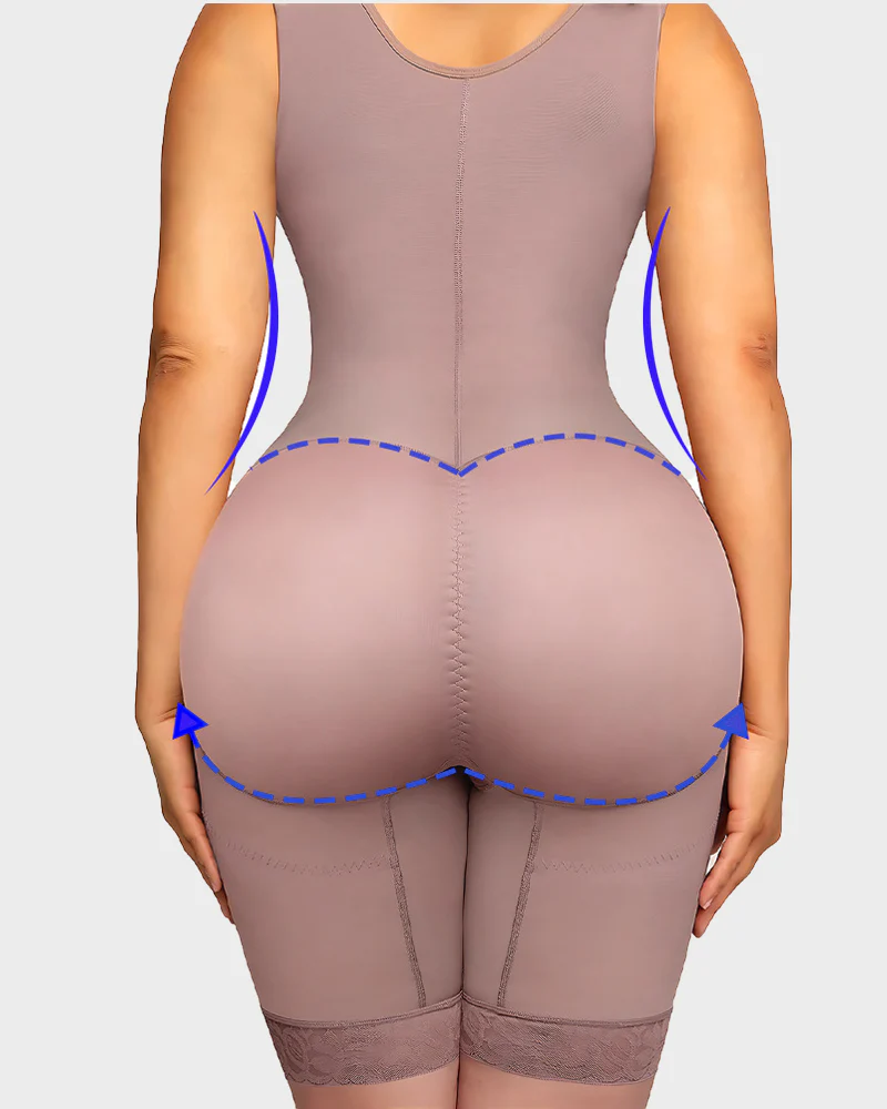 Tummy Control Shaping Bodysuit - Image 3