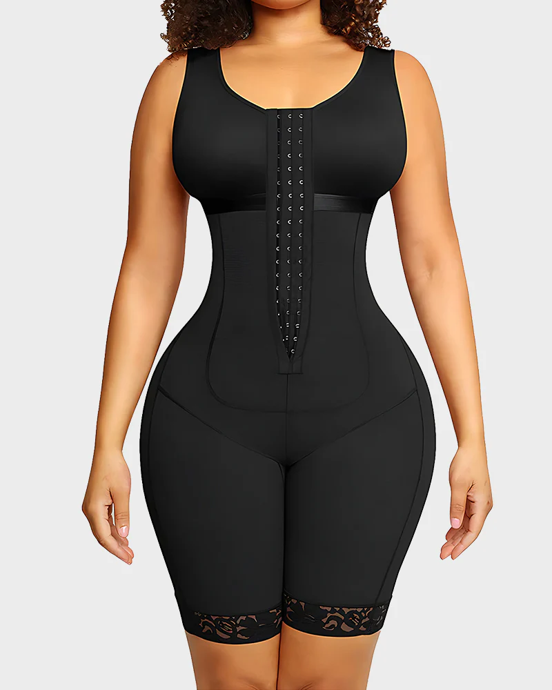 Tummy Control Shaping Bodysuit - Image 4