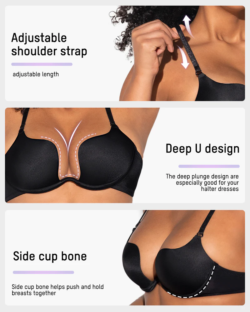 U-Shaped Backless Bra with Lift - Image 18
