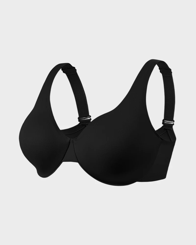 Underwire Adjustable Deep V-neck Bra - Image 15