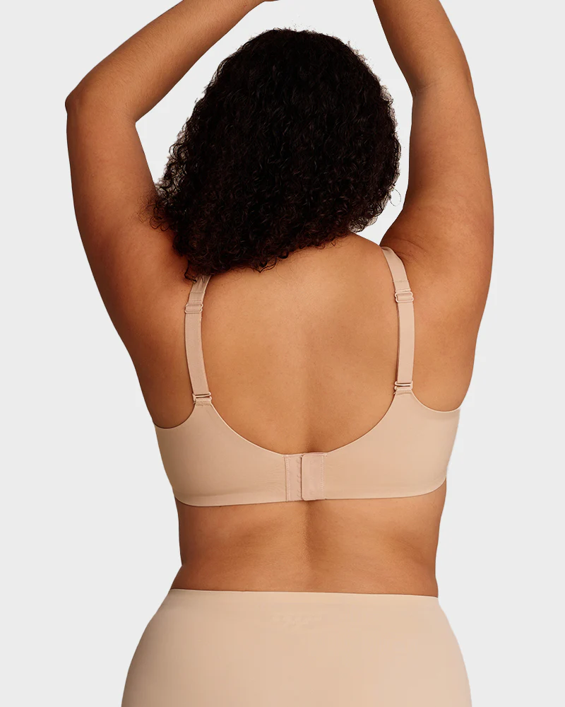 Underwire Adjustable Deep V-neck Bra - Image 4