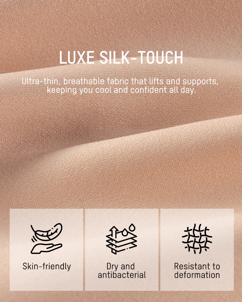 Underwire Adjustable Deep V-neck Bra - Image 8