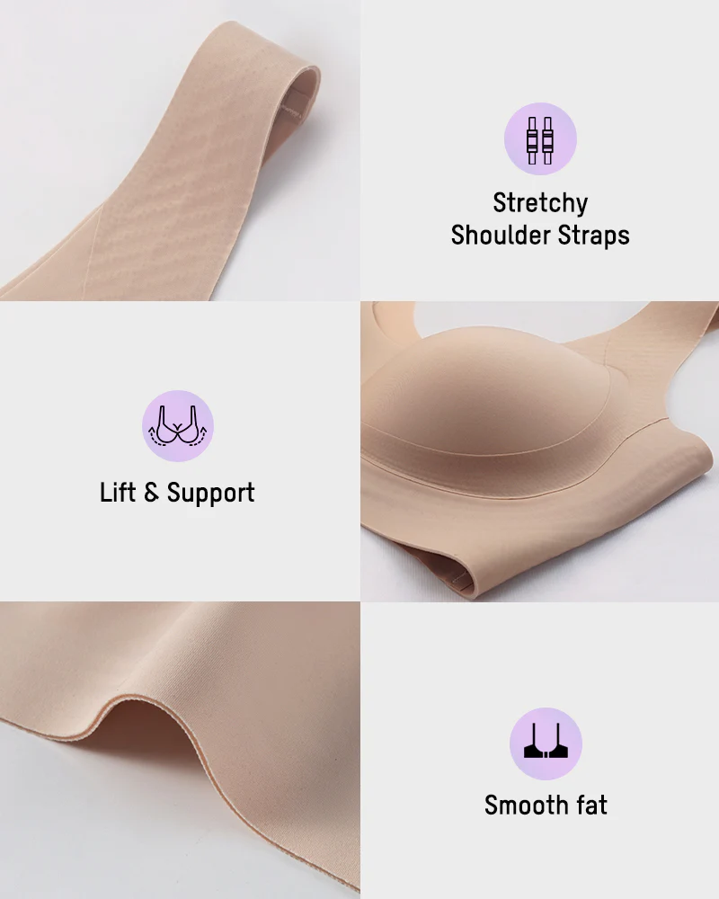 AirEase™ Wireless Full-Cover Tank Bra - Image 19