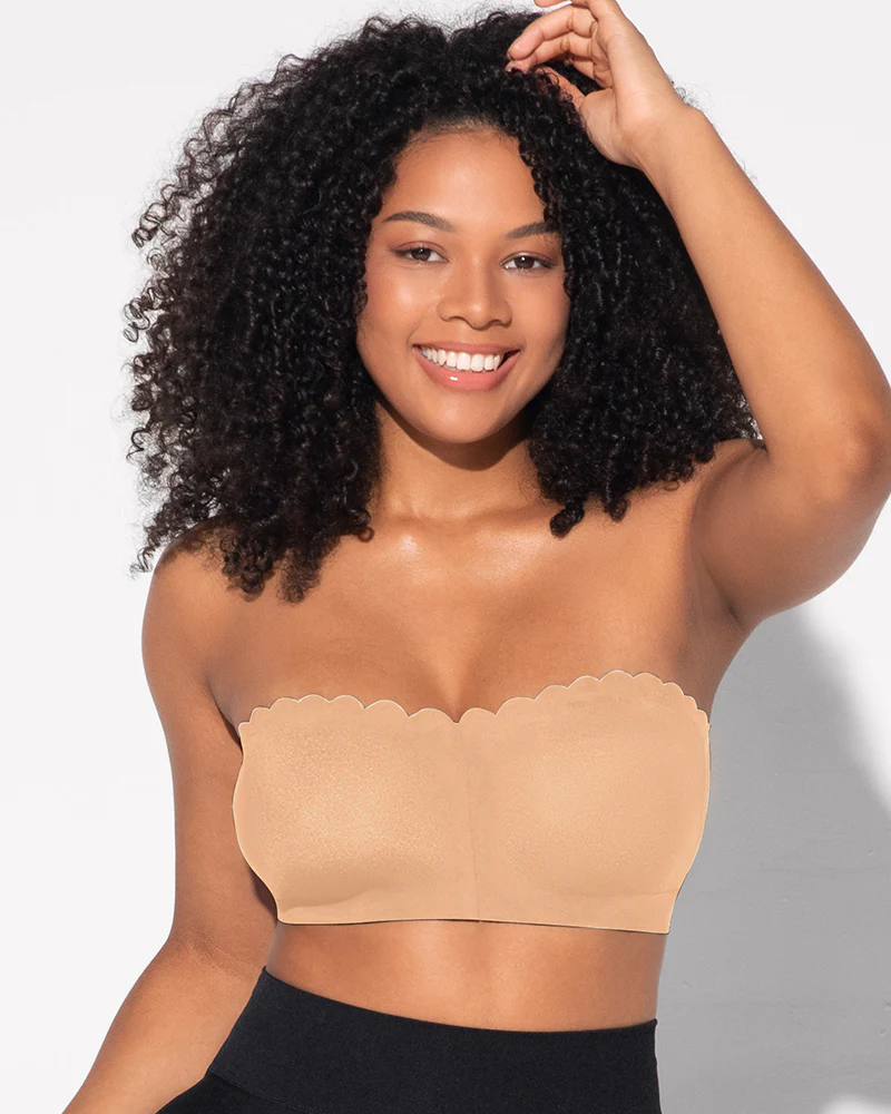 Strapless Front Closure Leopard Print Bra - Image 12