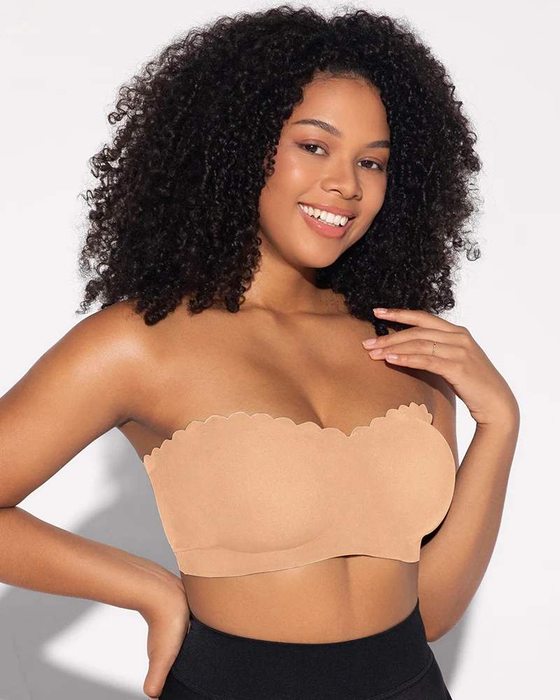 Strapless Front Closure Leopard Print Bra - Image 13