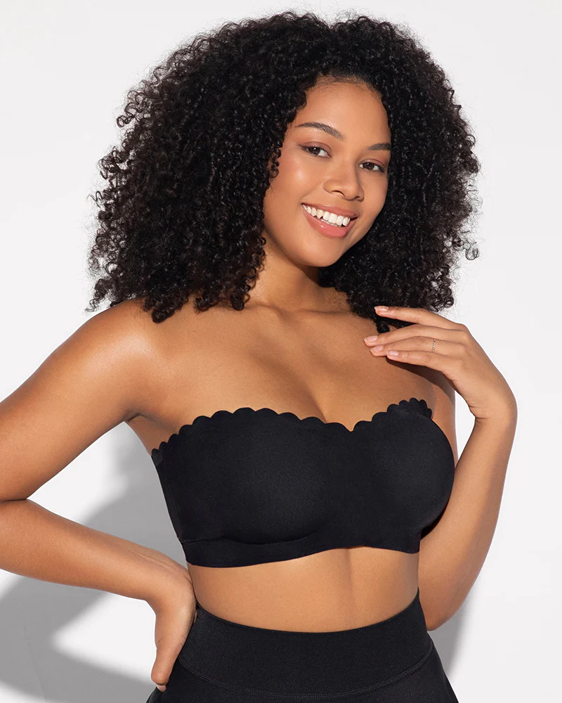 Strapless Front Closure Leopard Print Bra - Image 6